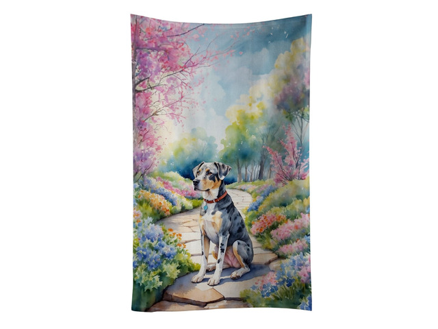 Catahoula Spring Path Kitchen Towel Dish Cloths Guest Hand Towel Decorative Bathroom Towel for Face,Tea, Dishcloth, Kitchen and Bath