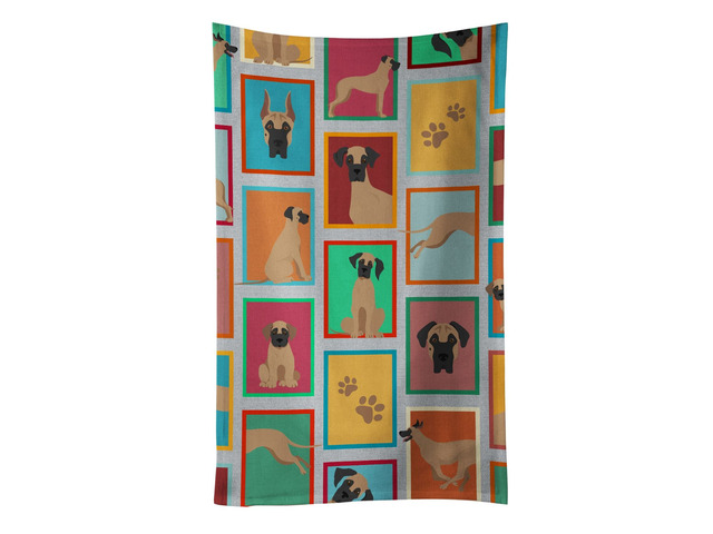 Lots of Fawn Great Dane Kitchen Towel Dish Cloths Guest Hand Towel Decorative Bathroom Towel for Face,Tea, Dishcloth, Kitchen and Bath