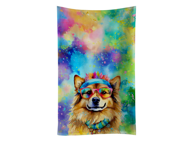 Hippie Dawg Kitchen Towel Dish Cloths Guest Hand Towel Decorative Bathroom Towel for Face,Tea, Dishcloth, Kitchen and Bath