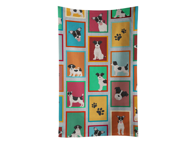 Lots of Jack Russell Terrier Kitchen Towel Dish Cloths Guest Hand Towel Decorative Bathroom Towel for Face,Tea, Dishcloth, Kitchen and Bath
