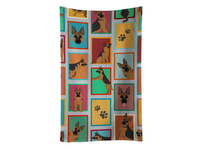 Lots of German Shepherd Kitchen Towel Dish Cloths Guest Hand Towel Decorative Bathroom Towel for Face,Tea, Dishcloth, Kitchen and Bath
