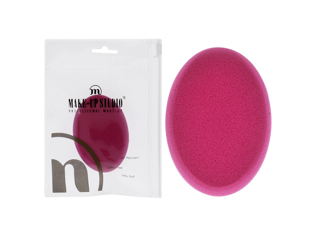 Oval Buffed Sponge Blending - Dark Pink by Make-Up Studio for Women - 1 Pc Sponge
