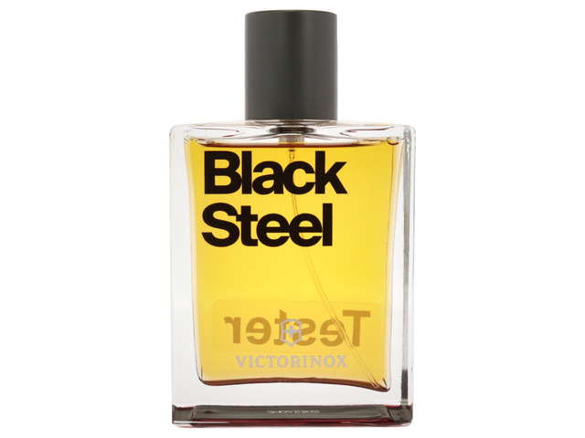 Victorinox Black Steel by Swiss Army for Men - 3.4 oz EDT Spray (Tester)
