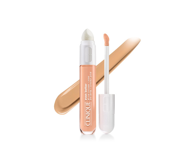 Clinique Even Better All-Over Full Coverage Concealer + Eraser Makeup For Dark Undereye Circles With Hyaluronic Acid + Caffeine Hydrating,...