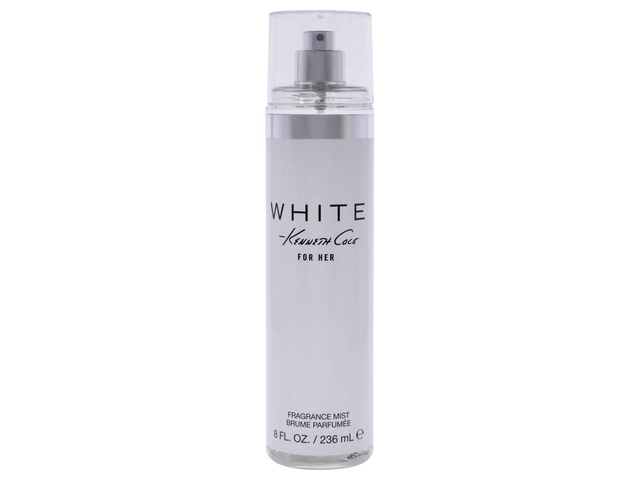 Kenneth Cole White for Her Body Mist for Women, Notes of Mandarin, Vanilla, Musk, and Orchid, Fruity, Fresh, Feminine Scent, Long-Lasting, Everyday...