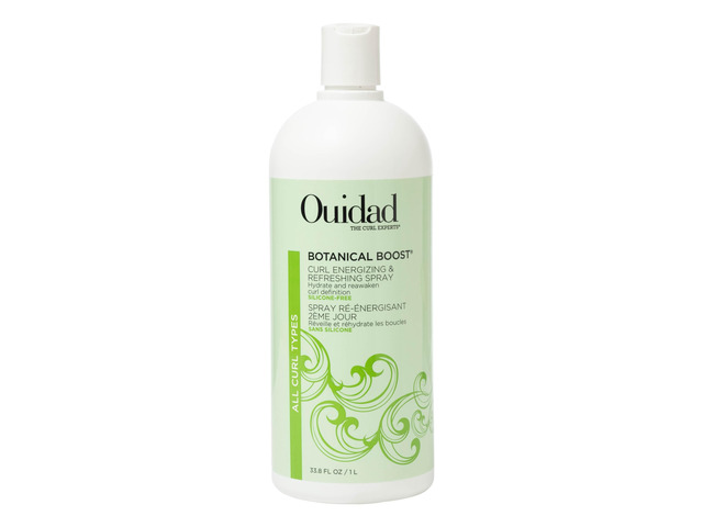 Ouidad Botanical Boost Curl Energizing & Refreshing Hair Spray, 33.8 fl oz, Lasting Definition, No-Residue Refresher Spray for Curly Hair, Adds...