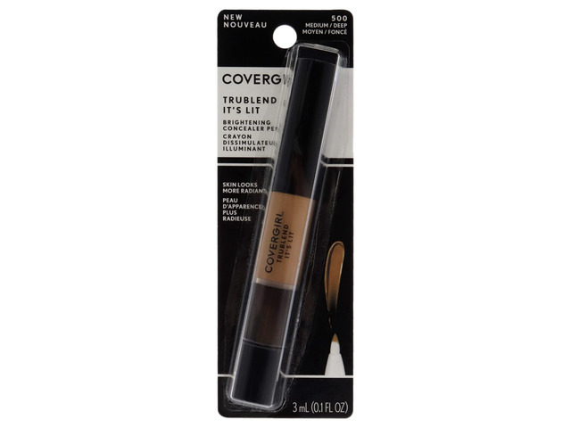 COVERGIRL Trublend It's Lit Concealer, Medium/Deep D1-D5, 0.10 Ounce