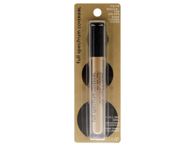 COVERGIRL All Day Idol, Brightening Concealer, Medium-tan Golden, 0.12 Ounce