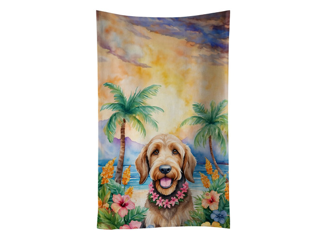 Otterhound Luau Kitchen Towel Dish Cloths Guest Hand Towel Decorative Bathroom Towel for Face,Tea, Dishcloth, Kitchen and Bath