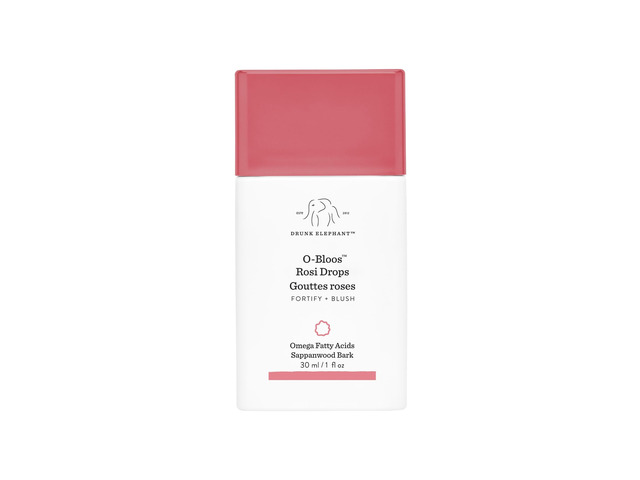 Drunk Elephant O-Bloos Rosi Drops - 30 ml/1 fl oz - Peachy-Pink Color Serum Drops - Clean Clinical Skincare - Cruelty-Free - Dermatologist-Tested -...