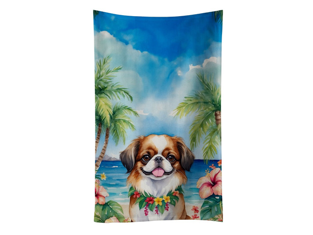 Japanese Chin Luau Kitchen Towel Dish Cloths Guest Hand Towel Decorative Bathroom Towel for Face,Tea, Dishcloth, Kitchen and Bath
