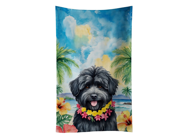 Puli Luau Kitchen Towel Dish Cloths Guest Hand Towel Decorative Bathroom Towel for Face,Tea, Dishcloth, Kitchen and Bath