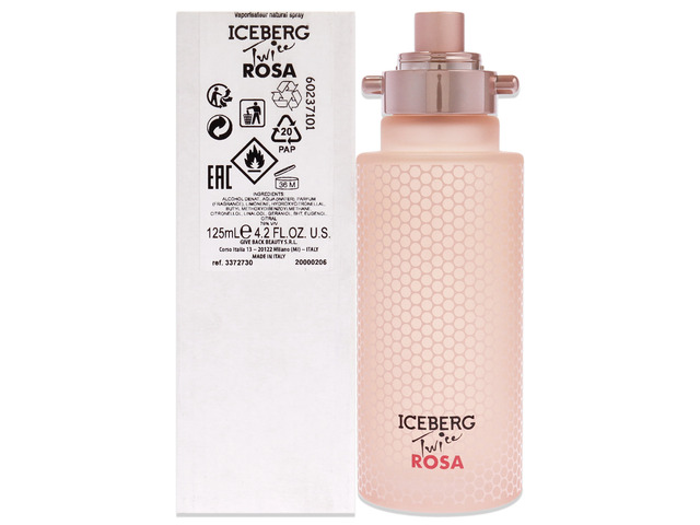 Iceberg Twice Rosa by Iceberg for Women - 4.2 oz EDT Spray (Tester)
