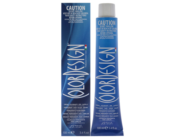 Permanent Hair Color - 5.01 Light Ash Natural Brown by ColorDesign for Unisex - 3.4 oz Hair Color
