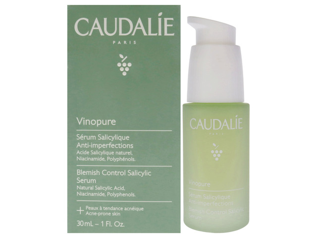 Vinopure Natural Salicylic Acid Pore Minimizing Serum by Caudalie for Unisex - 1 oz Serum (Tester)