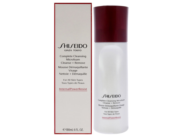 Complete Cleansing Microfoam by Shiseido for Women - 6 oz Cleanser (Tester)
