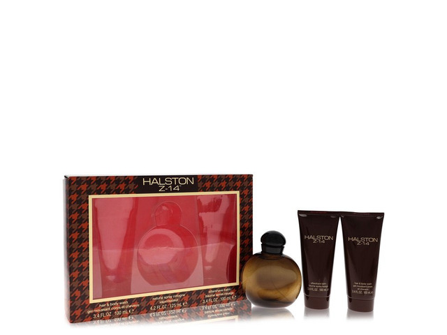 Halston Z-14 By Halston For Men - 2 Pc Gift Set 4.2Oz Cologne Spray, 3.4Oz After Shave Balm, 3.4Oz Hair And Body Wash