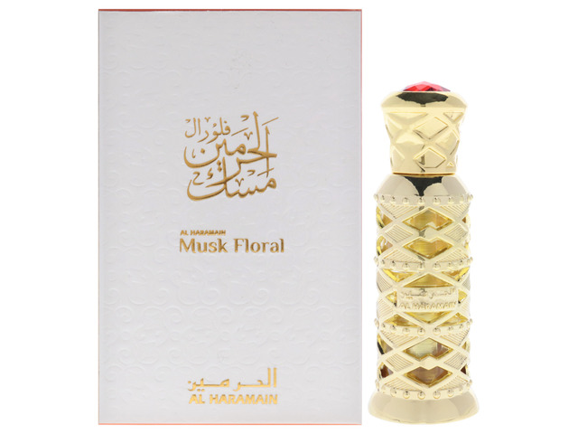 Musk Floral by Al Haramain for Women - 0.4 oz Parfum Oil (Mini)
