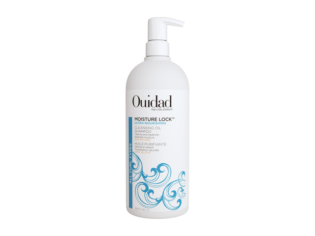 Ouidad Moisture Lock Ultra Nourishing Cleansing Oil Shampoo for Curly Hair - 33.8 fl oz, Shampoo for Women & Men, Rehydrates Dry, Damaged Curls,...