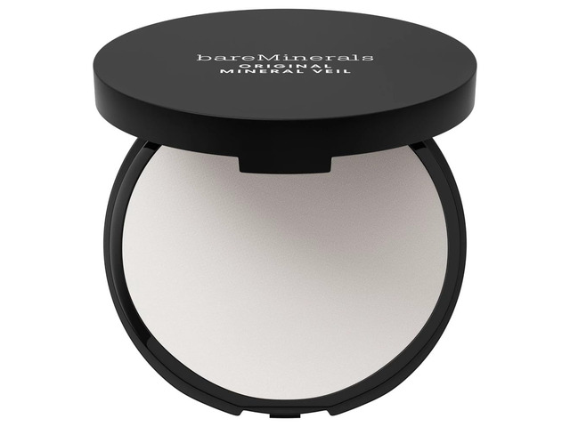 bareMinerals Original Pressed Mineral Veil Setting Powder with Puff Applicator, 0.3 Ounce (Pack of 1), Sheer Light