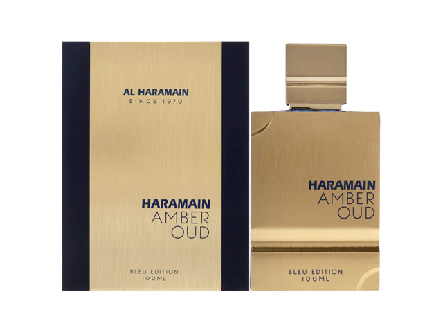 Al Haramain Amber Oud Blue Edition EDP Spray Men 3.4 oz