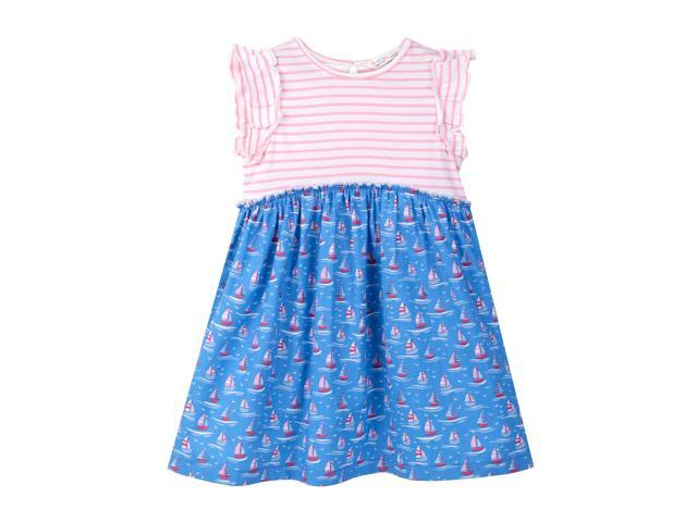 Beebay Mix-Media Nautical Print Dress Multi - 3 Years