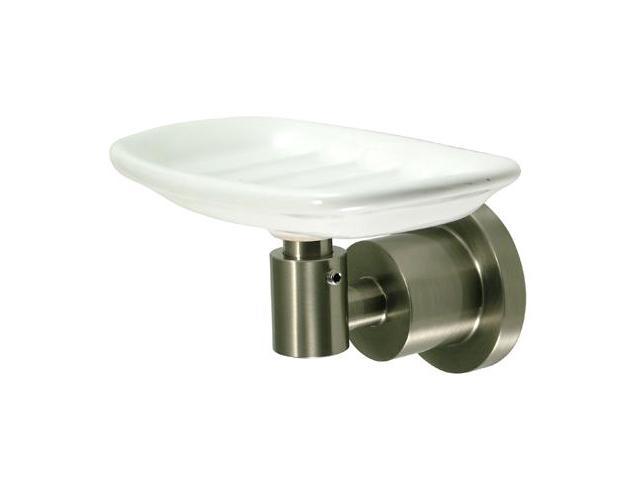 Photos - Other sanitary accessories Kingston Brass CONCORD SOAP DISH HOLDER-Satin Nickel Finish BA8215SN 