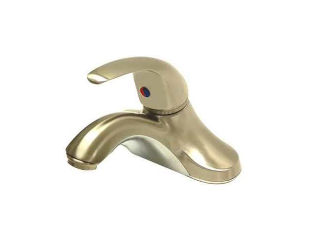LEGACY 4 CENTER SINGLE LEVER SN, NO-Satin Nickel Finish