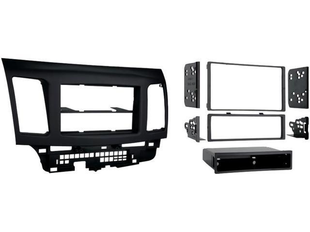 Metra - Dash Kit for Select 2008-2017 Mitsubishi Lancer DIN DDIN - Black - image 5