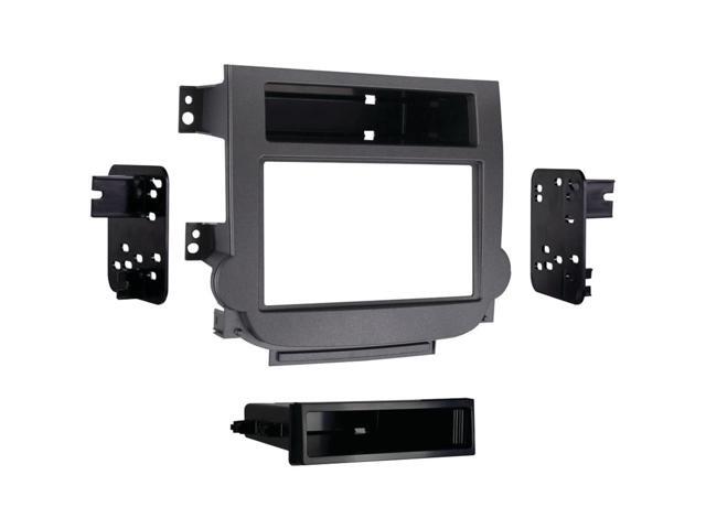 Metra - Dash Kit for Select 2013-2016 Chevrolet Malibu DIN DDIN - Gray