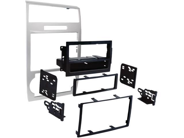 Metra 99-6519S Silver Single/Double DIN Dash Kit for 05-07 Dodge Charger/Magnum