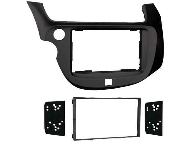 Metra - Dash Kit for Select 2009-2013 Honda Fit DDIN - Matte Black - image 8