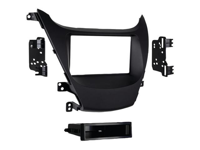 Metra - Dash Kit for Select 2014-2016 Hyundai Elantra DIN - Black
