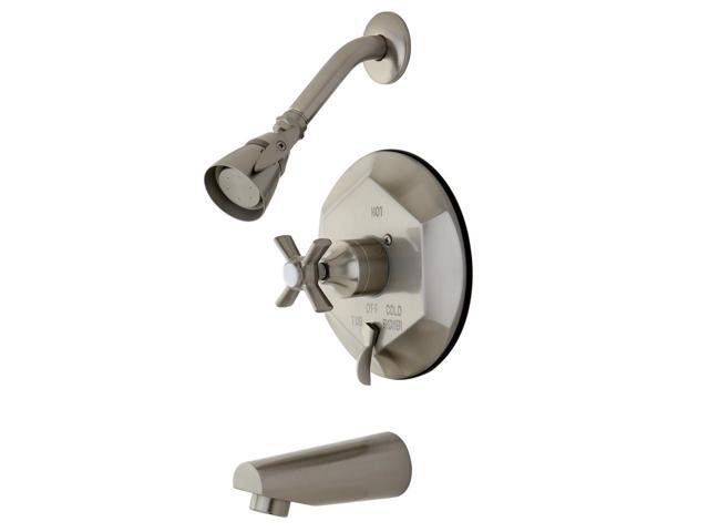 Kingston Brass KB46380ZX Millennium Tub/Shower Faucet, Satin Nickel