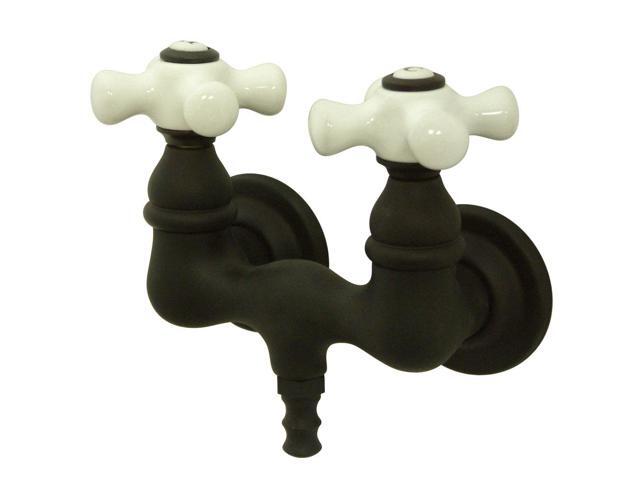 Kingston Brass CC39T5 Vintage 3-3/8' Wall Mount Clawfoot Tub Filler