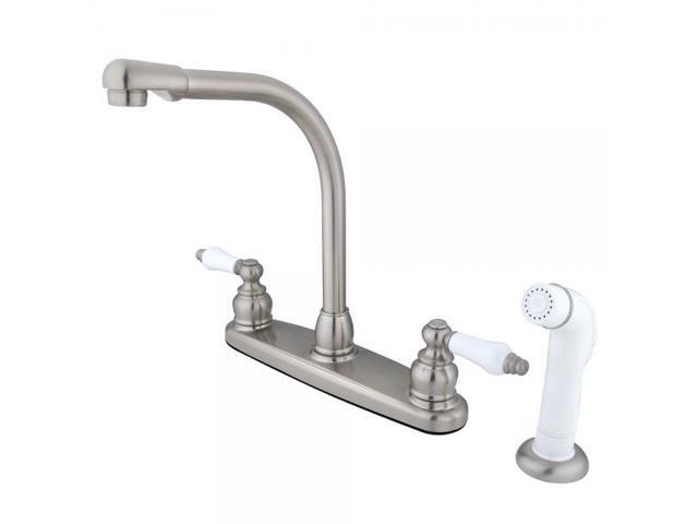 Kingston Brass KB718 Kitchen, Faucet, Satin Nickel