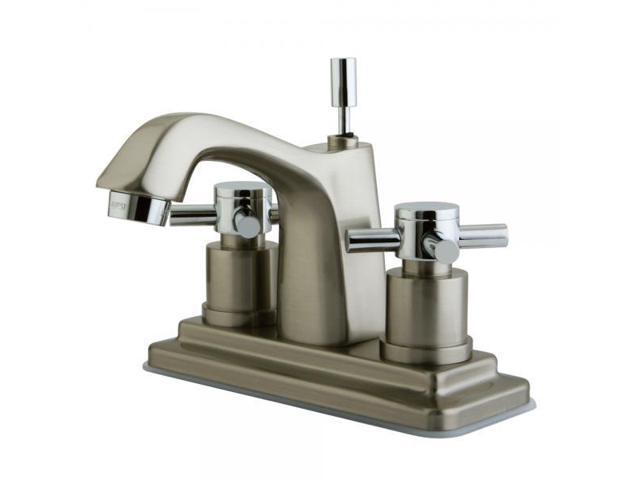Kingston Brass KS8647DX Concord Two Handle 4' Centerset Lavatory Faucet with Bra