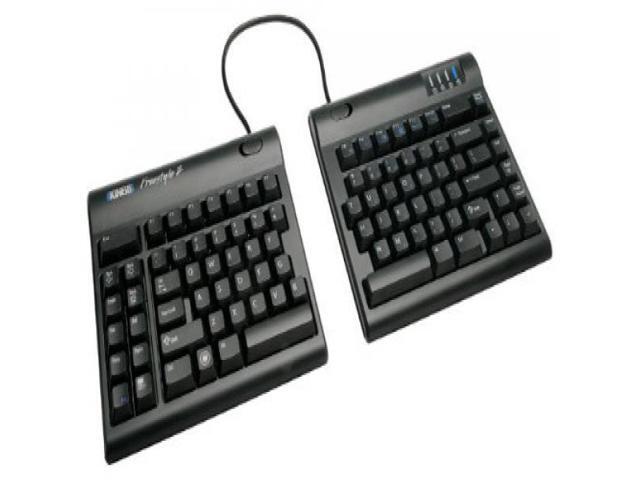 Kinesis Freestyle2 Keyboard For Pc - Cable - Black - Usb -