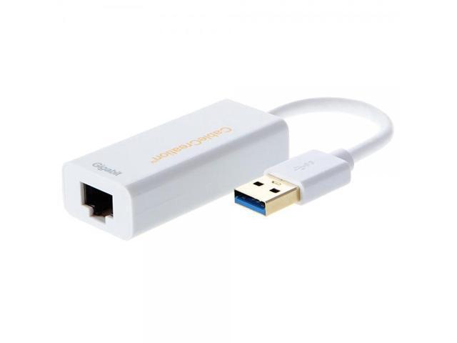 USB to Ethernet,CableCreation SuperSpeed USB 3.0 to RJ45 Gigabit Ethernet Network Adapter Supporting 10/100/1000 Mbps for Macbook, Mac Pro / mini,.