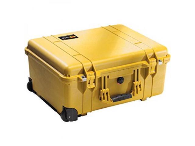 Pelican 1560 Case with Foam (Yellow)