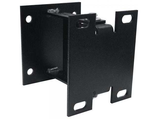 Coxreels 15720 Steel Vertical Surface Mounting Swing Bracket for Spring Driven Reels, Black