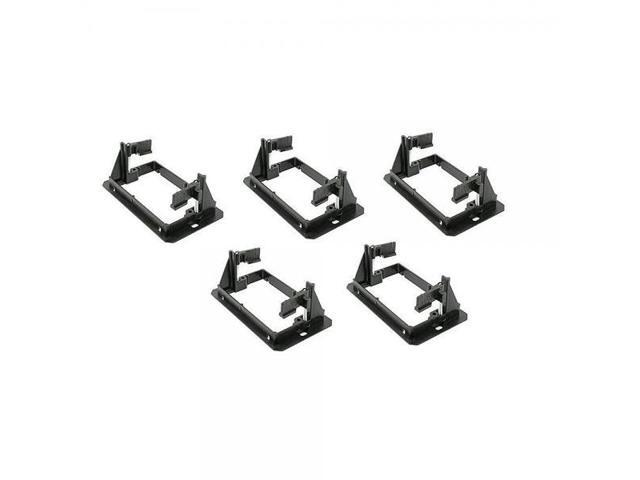 iMBAPrice Low Voltage 1 Gang Mounting Bracket for Banana Wall Plate (5 Pack)
