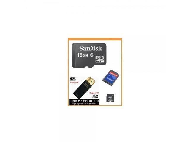 UPC 081159903619 product image for SanDisk 16GB MicroSDHC Memory Card with Adapter (Bulk Package) + SanDisk MicroSD | upcitemdb.com