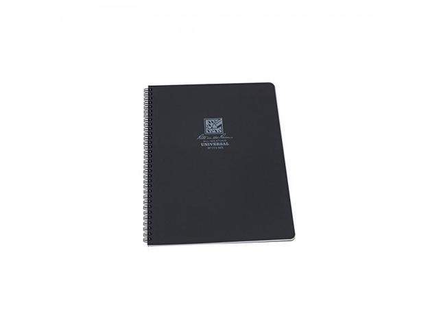 Maxi Notebook,42 Sheets,Black Cover RITE IN THE RAIN 773-MX