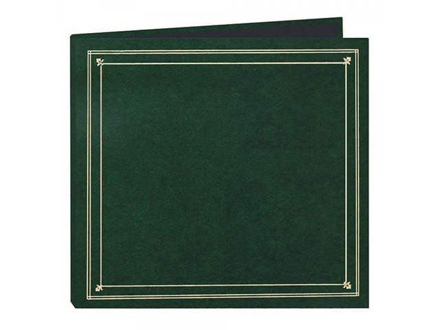 Pioneer Photo Albums 204-Pocket Post Bound Leatherette Cover Photo Album for 4 by 6-Inch Prints, Hunter Green