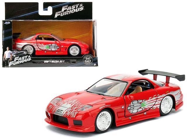 Dom's Mazda RX-7 Red 'Fast & Furious' Movie 1/32 Diecast Model Car by Jada