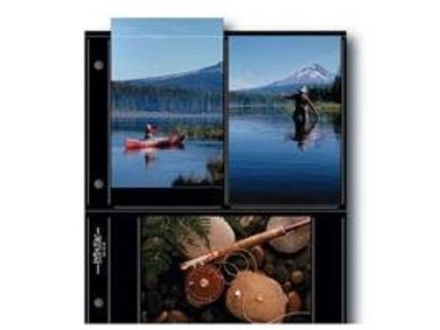 Photos - Studio Lighting Print File BLK46-6S, Archival S-Series Album Pages, Holds Six 4x6' Prints,