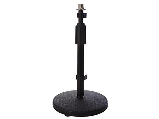 LyxPro DKS-1 Adjustable Height Microphone Desk Stand Weighted Base 3/8'-5/8'