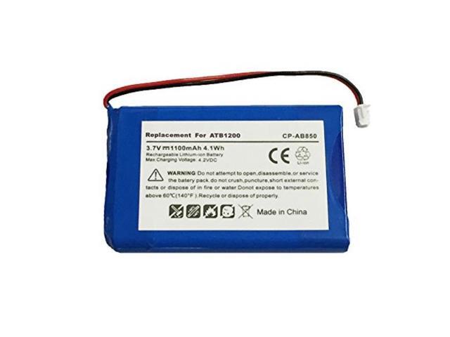 replacement high capacity 1100mah atb850 atb950 atb1200 battery for rti t1 t1b t2 t2+ t2b t2c t2cs t3 & theatertouch universal remote controllers
