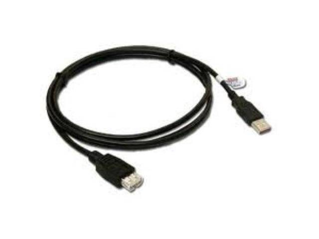 imbaprice usb 2.0 extension cable type a male to type a female nickel plated transfers data hispeed 10 feet, black